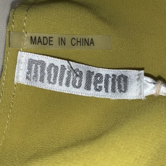 NWT Mono Reno Monte Carlo Tunic Kiwi Size Medium - Picture 5 of 12